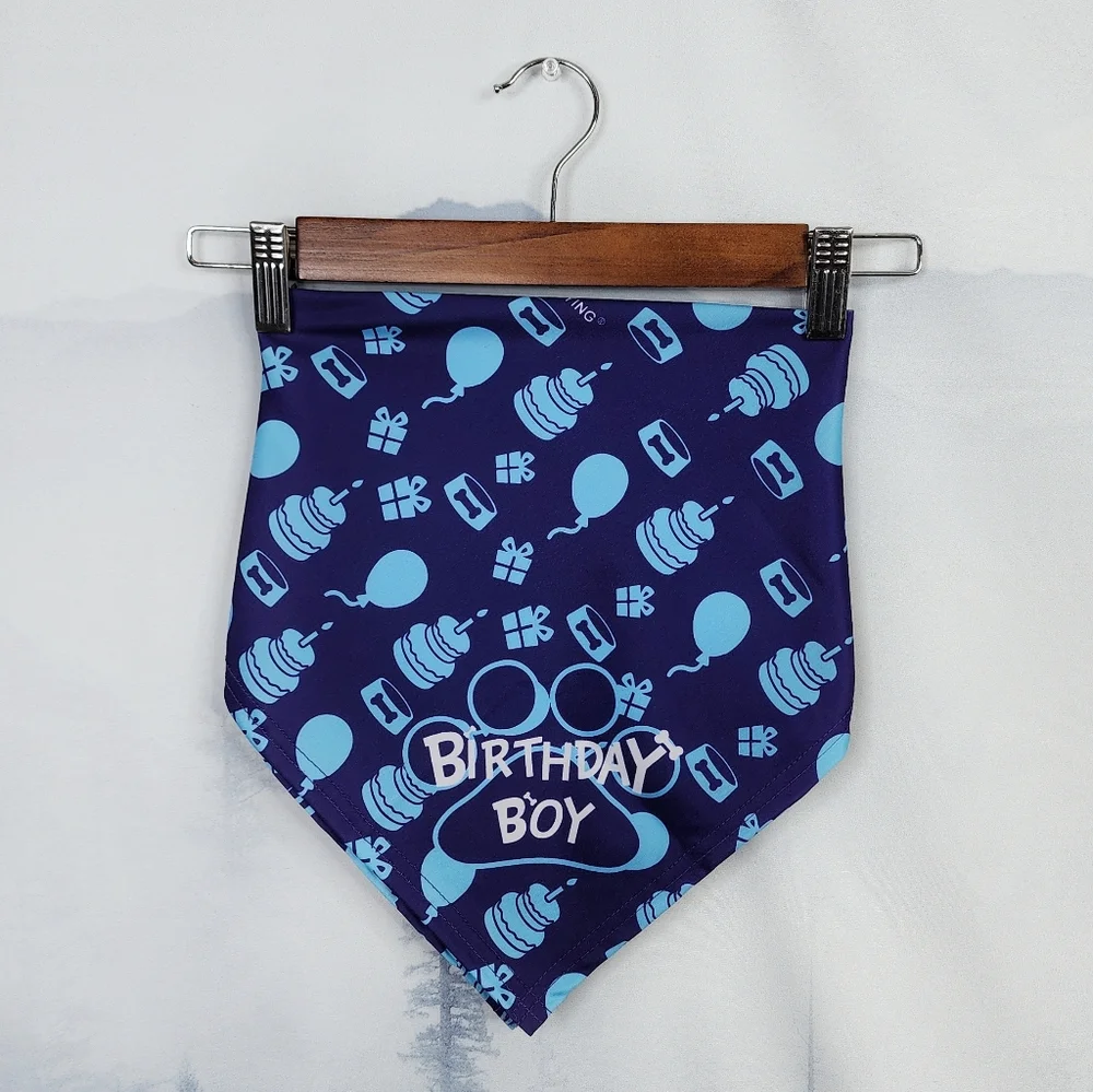 Dog Birthday Boy Welcome To My Party Bandana OSFM